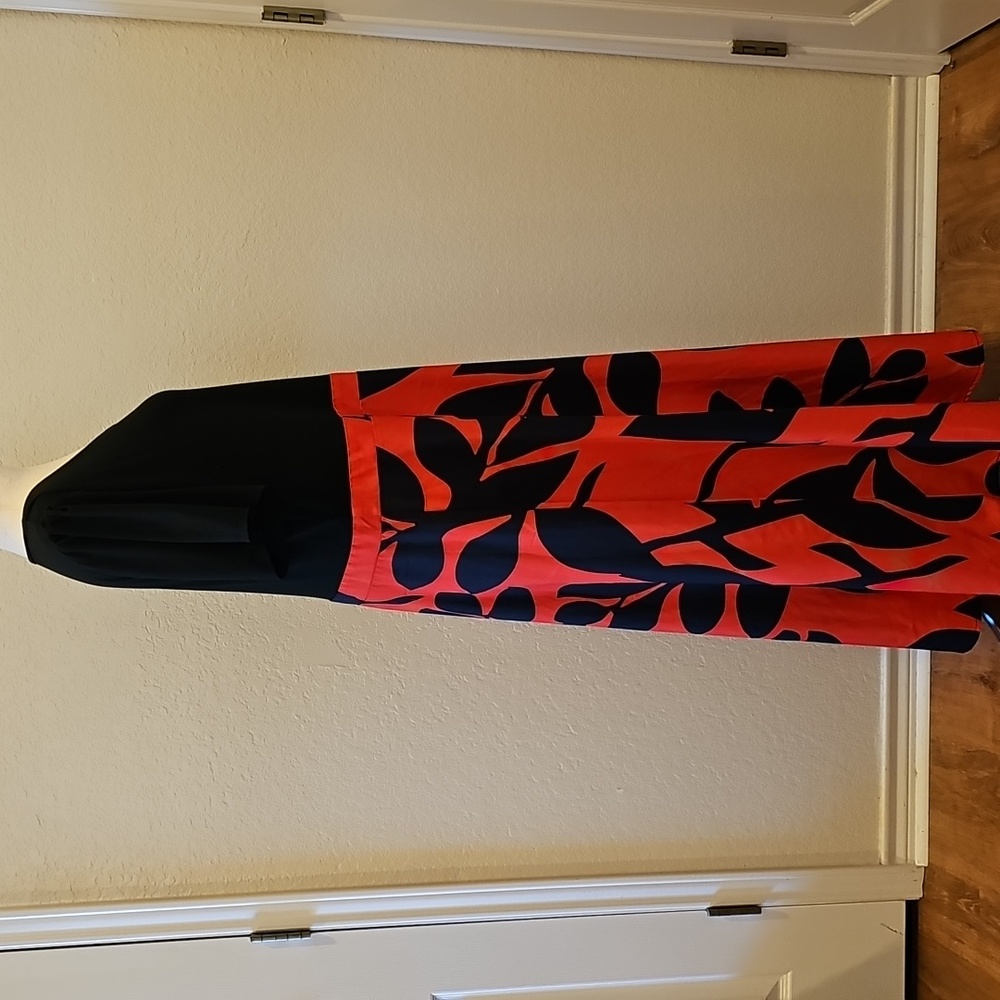 SHEIN Red and Black Maxi Dress - Picture 6 of 6